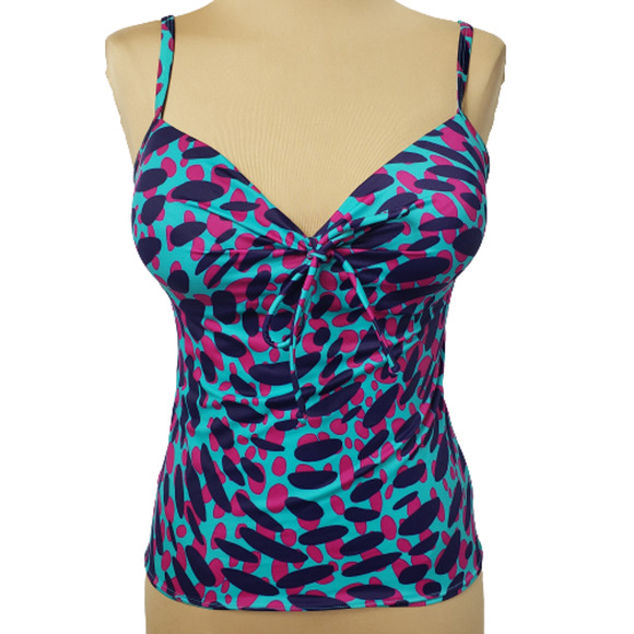 Victoria's Secret Other - RESERVED Victoria's Secret Pushup Padding Tankini Swim Top Sz 34 C